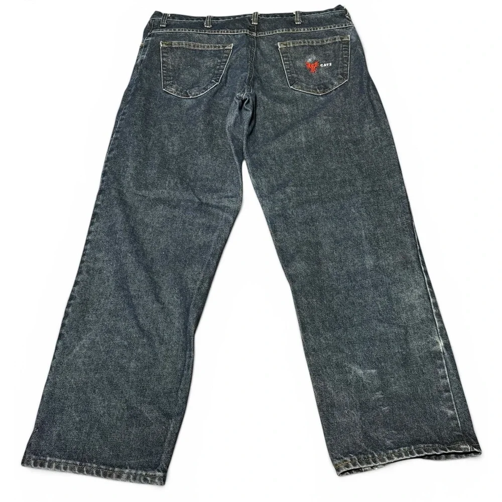 DRIFIRE CAT2 FR Flame Resistant Jeans Mens 38x30 Dark Wash Workwear USA Made